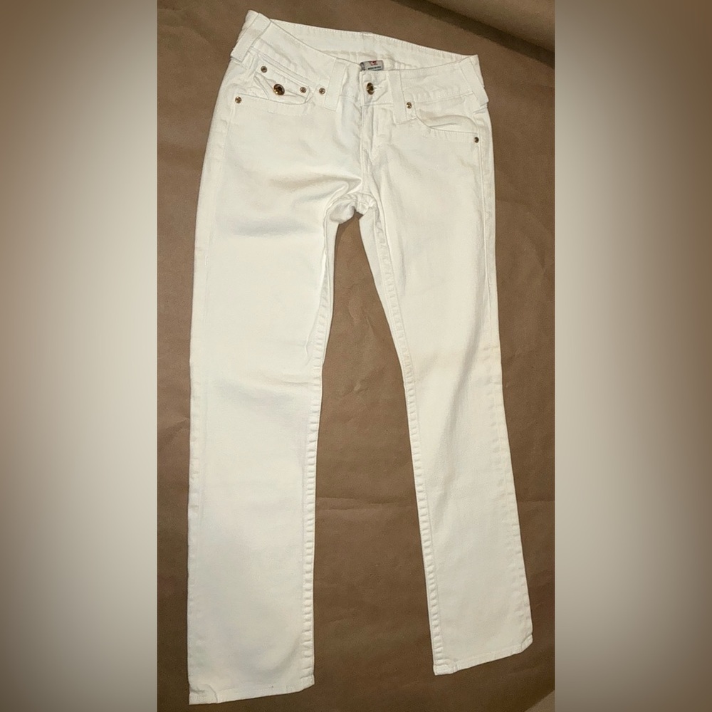 True Religion white denim jeans Size 29
